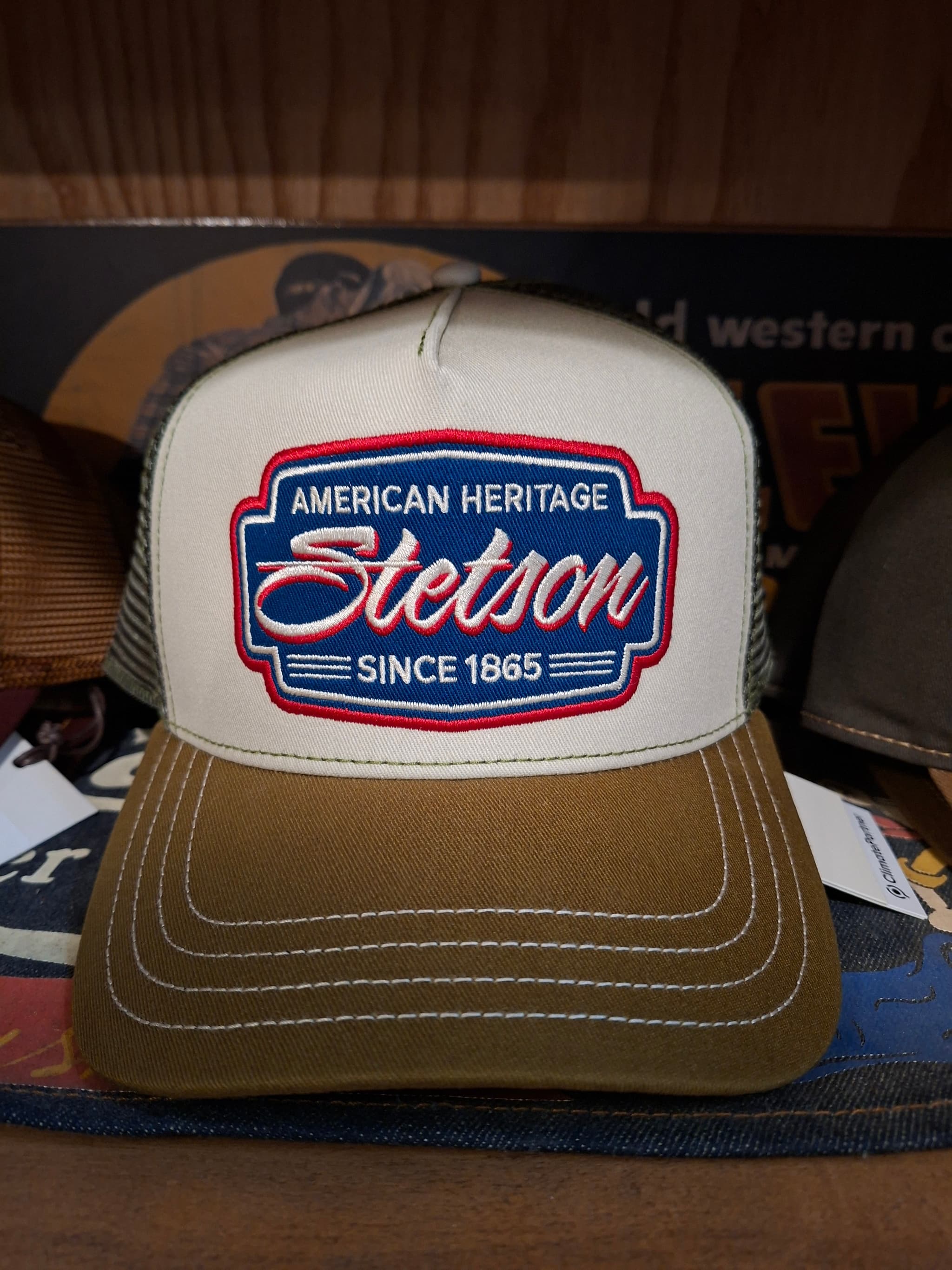 Casquette Trucker Stetson American Heritage