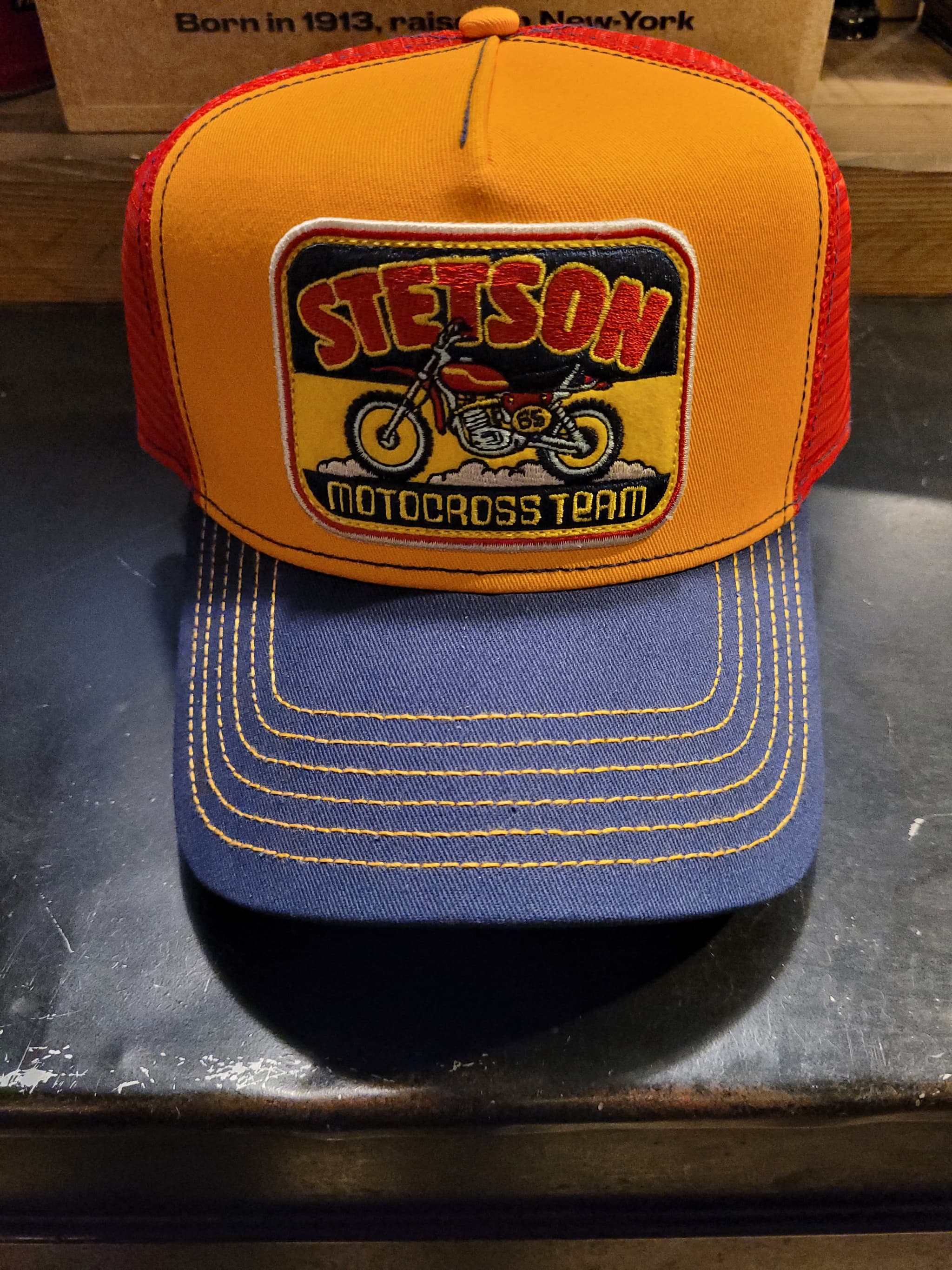 Casquette Trucker Stetson Motorcross Team
