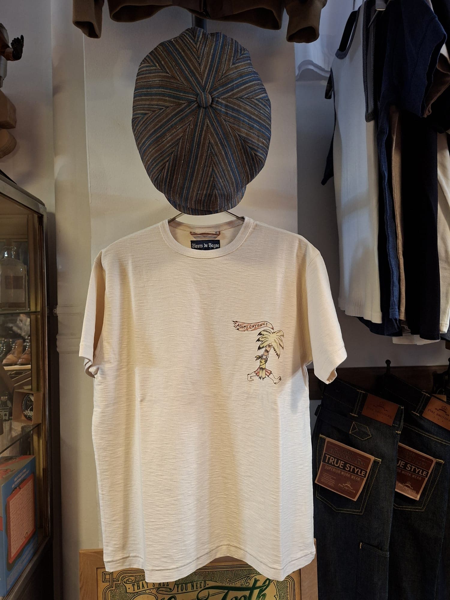 T-shirt Fleurs de Bagne, adieu Cayenne