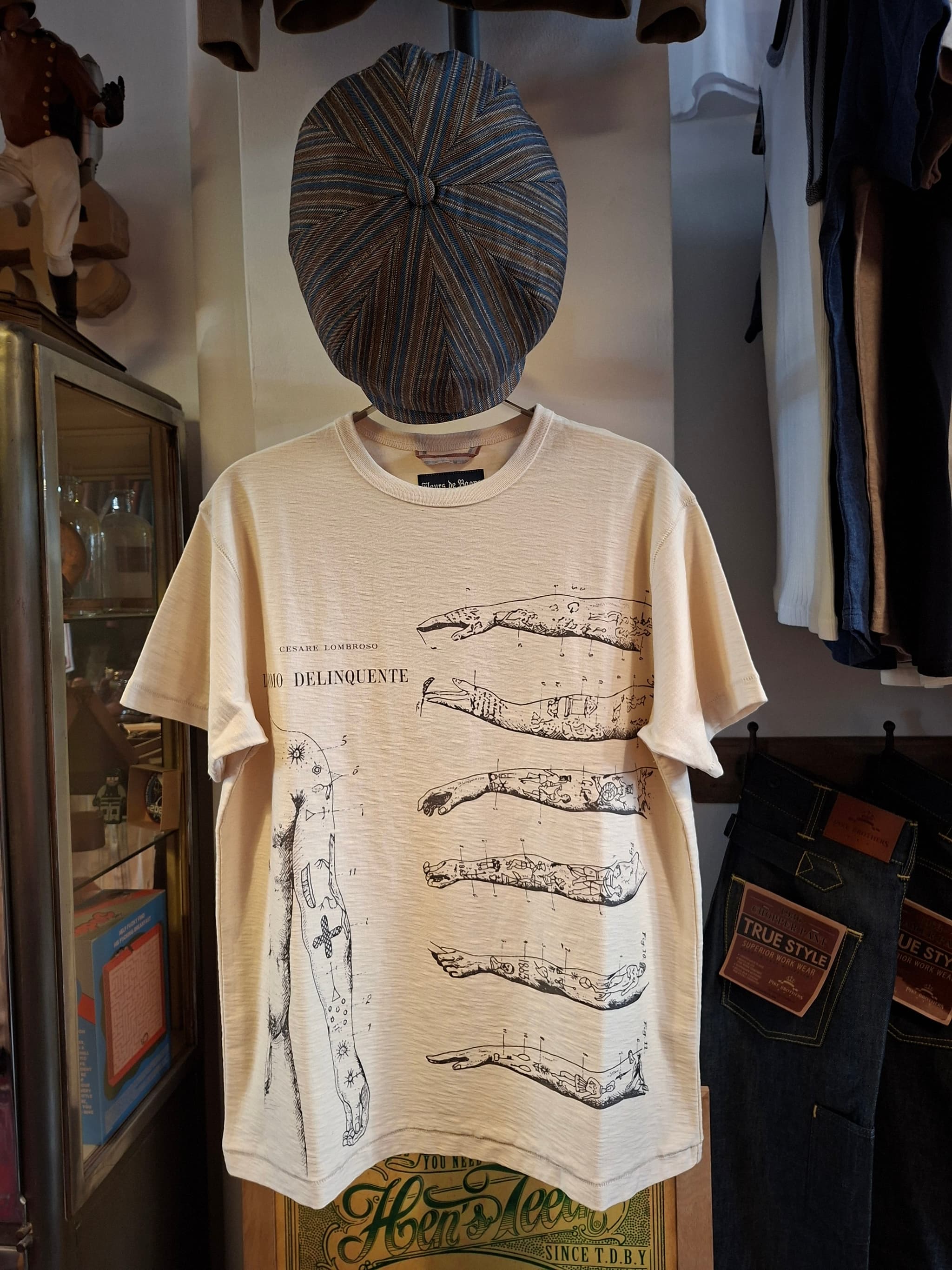 T-shirt Fleurs de Bagne L’Uomo Delinquente