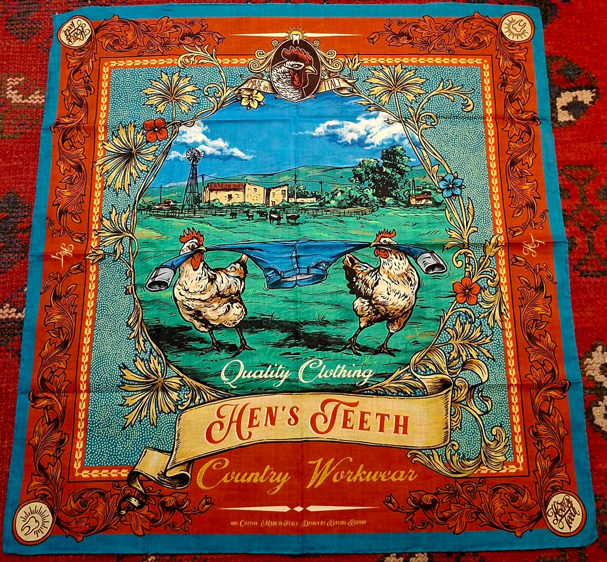 Foulard Hen’s Teeth Country Workwear