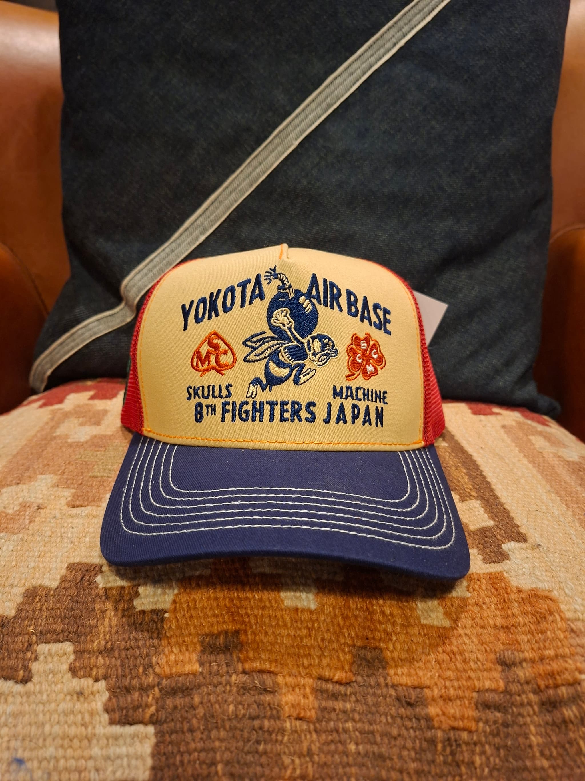 Casquette Trucker Skulls Machine Yokota Air Base