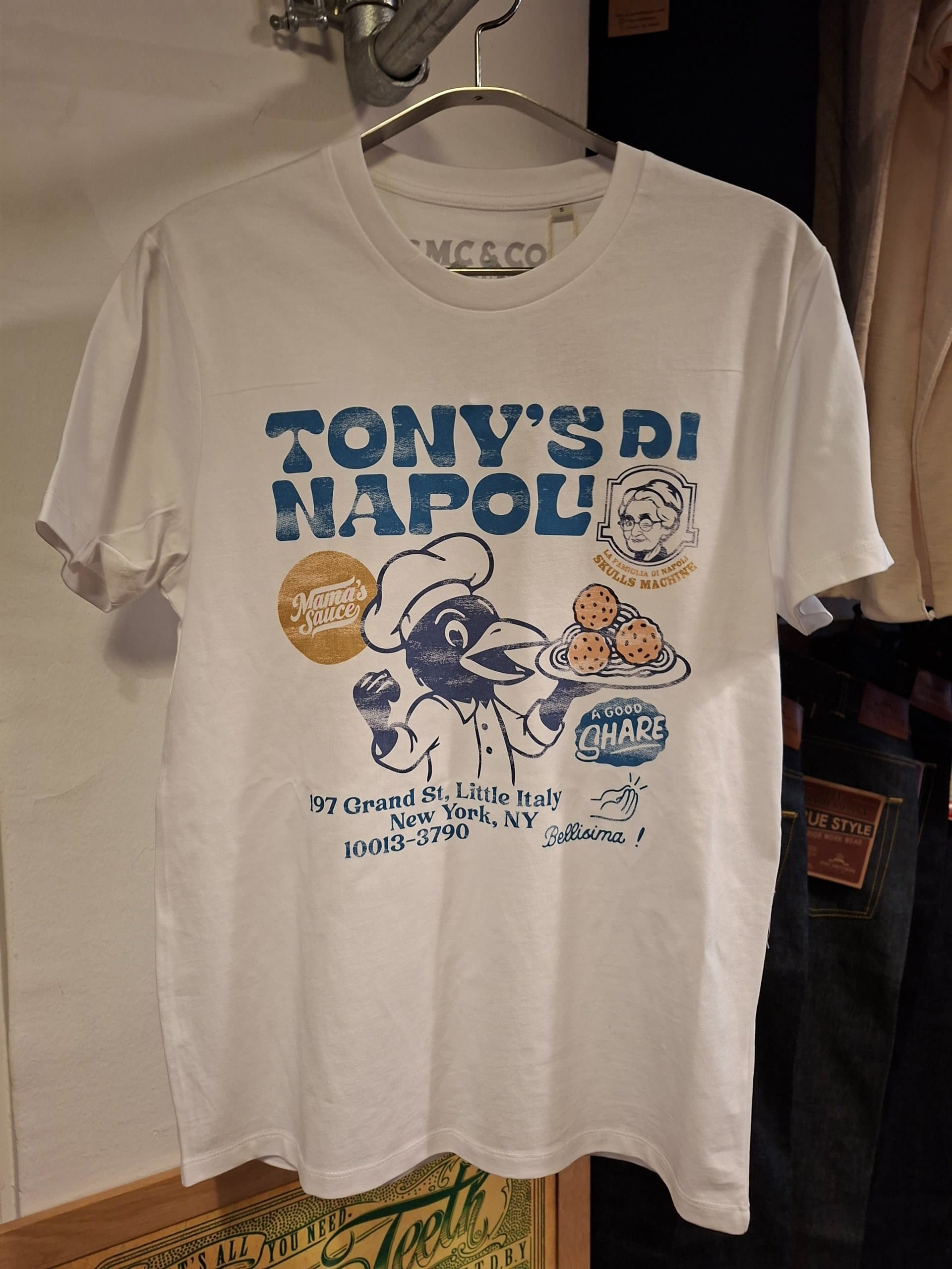 T-shirt Skulls Machine Tony’s Di Napoli