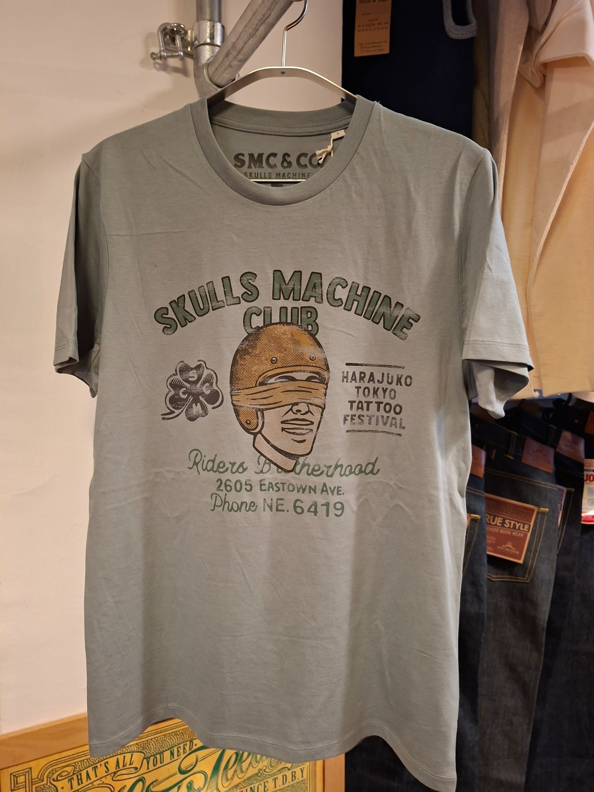 T-shirt Skulls Machine Riders Brotherhood