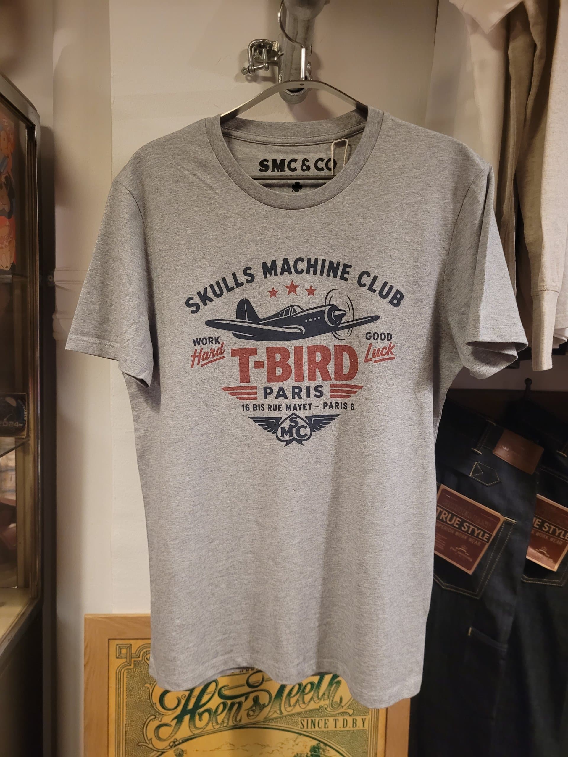 T-shirts T-BIRD exclusivité — Skulls Machine