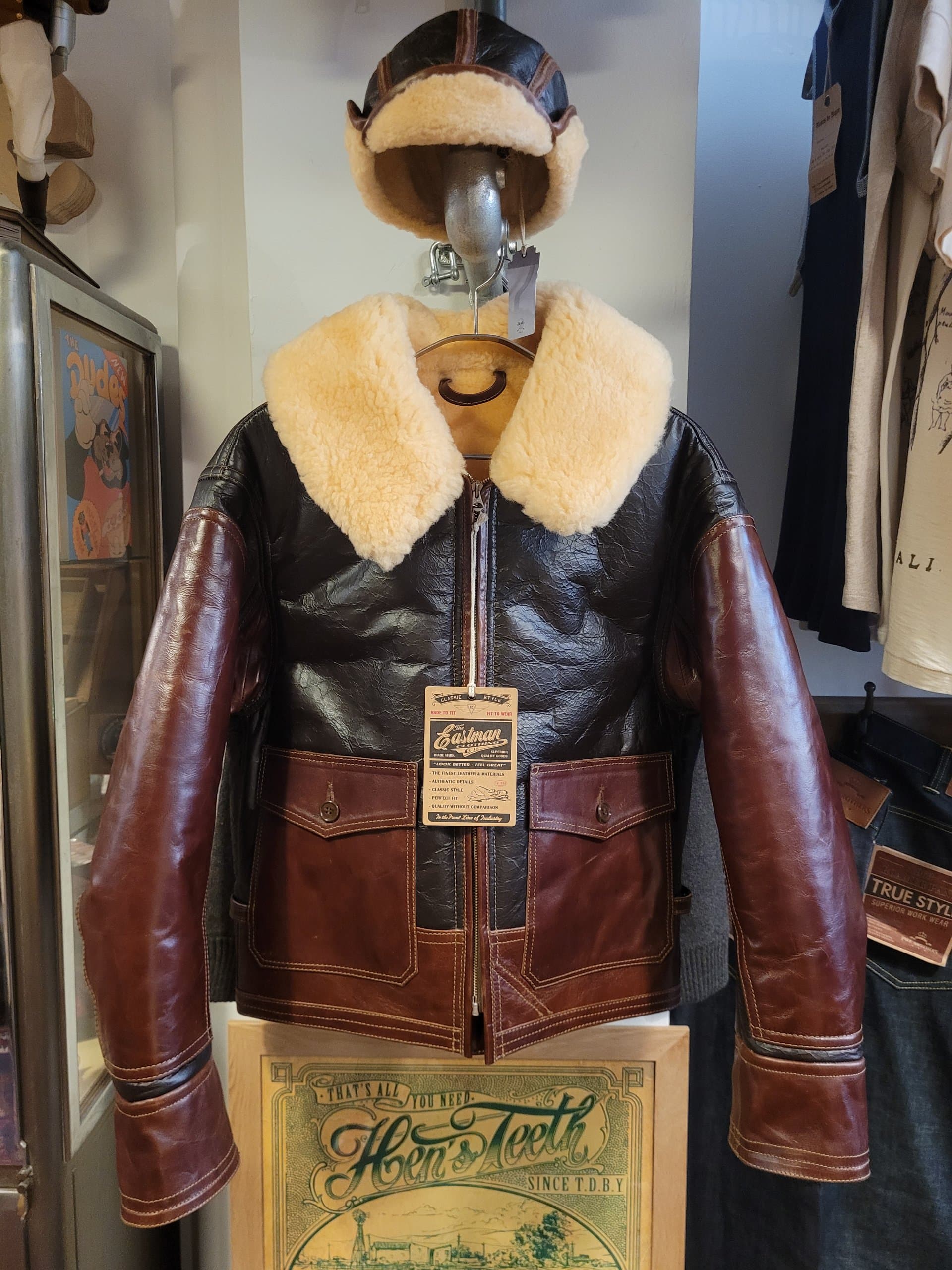 ANJ-4 sheepskin horsehide